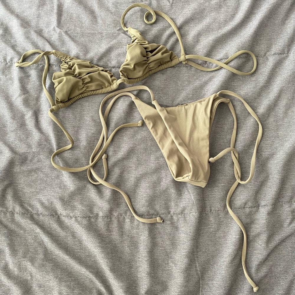 Olive Bikini Set - Picture 2 of 6